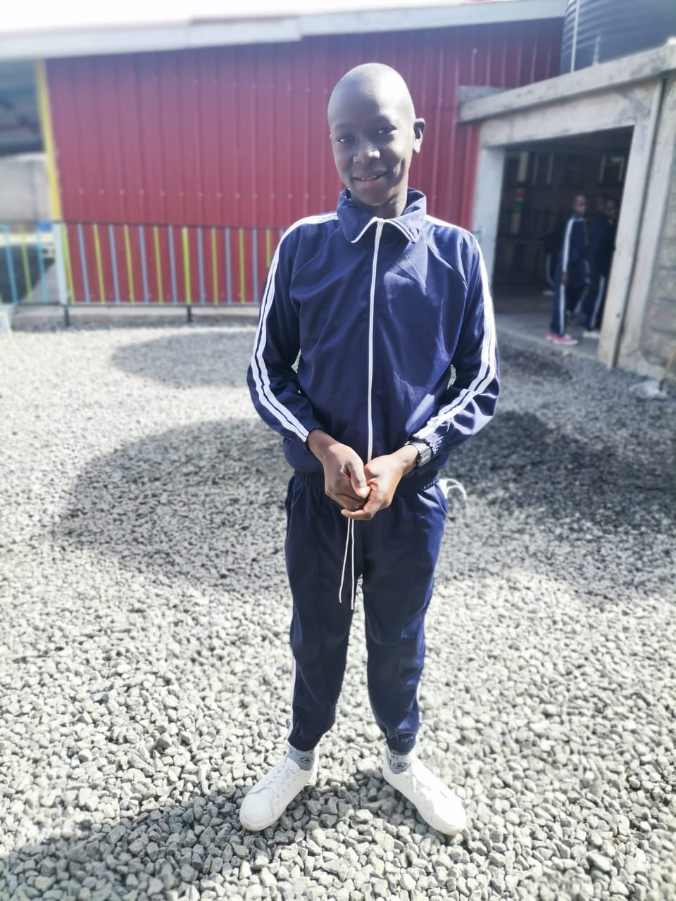 ZACHARIA in our SCHOOL SPORTS UNIFORM